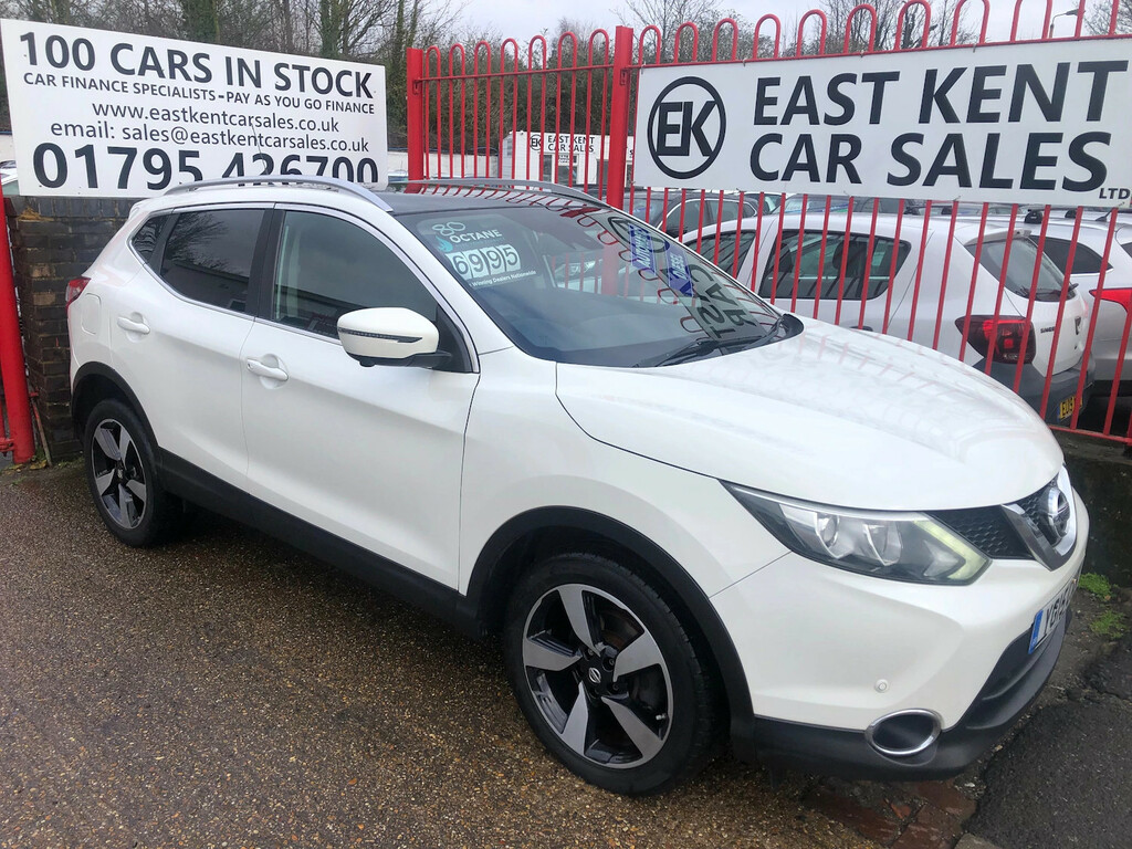 Nissan Qashqai 1.6 Dci N-tec Suv Xtron 2Wd Euro 5 S YG15CXK White #4