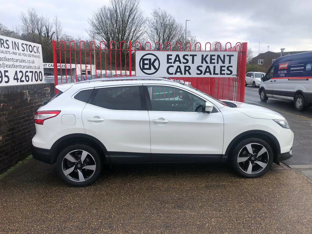 Nissan Qashqai 1.6 Dci N-tec Suv Xtron 2Wd Euro 5 S YG15CXK White #5