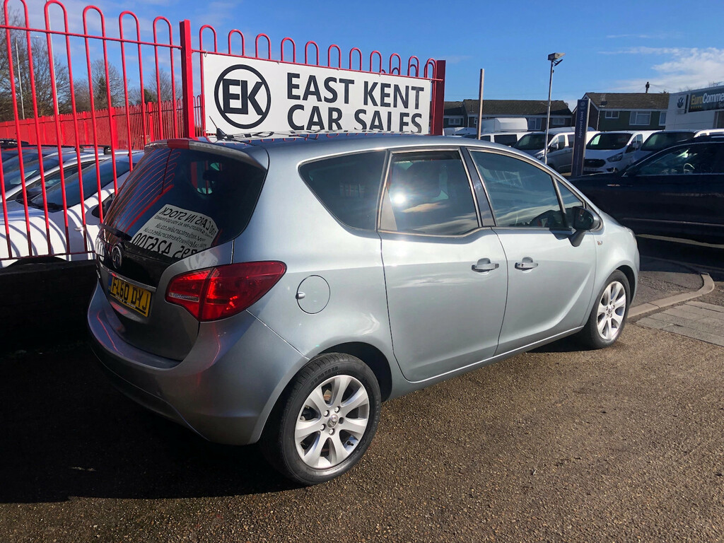 Vauxhall Meriva 1.4 16V Se Mpv Euro 5 100 Ps P FL60DYJ Silver #6