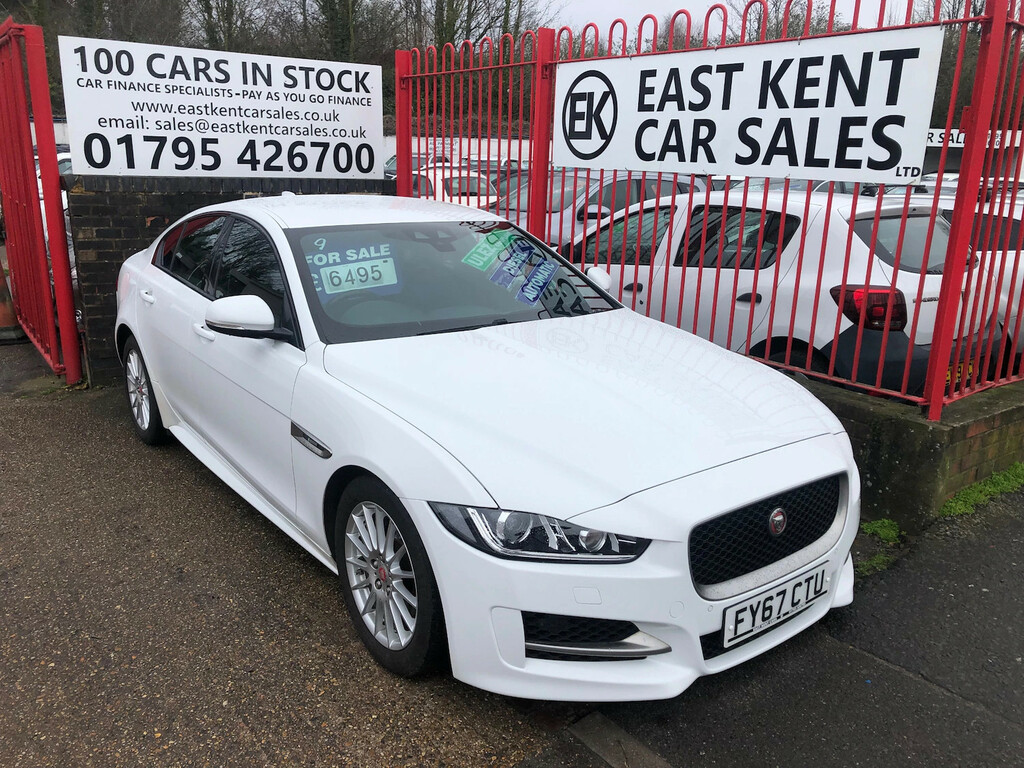 Jaguar XE 2.0D R-sport Saloon Euro 6 S S White