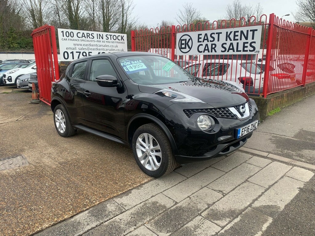 Nissan Juke 1.6 Visia Suv Euro 6 94 Ps Pet Black