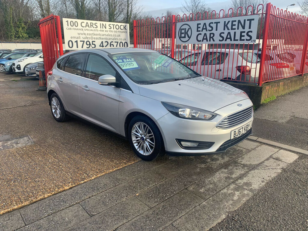 Ford Focus 1.5 Tdci Zetec Edition Hatchback Silver