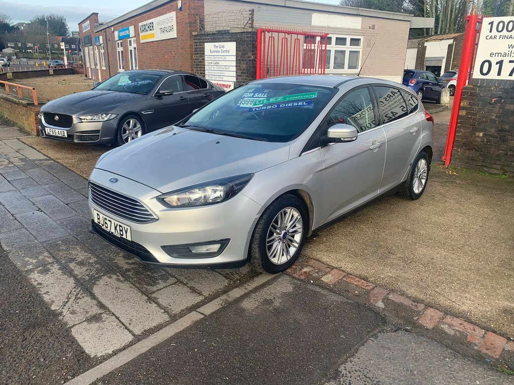 Ford Focus 1.5 Tdci Zetec Edition Hatchback BJ67KBY Silver #3