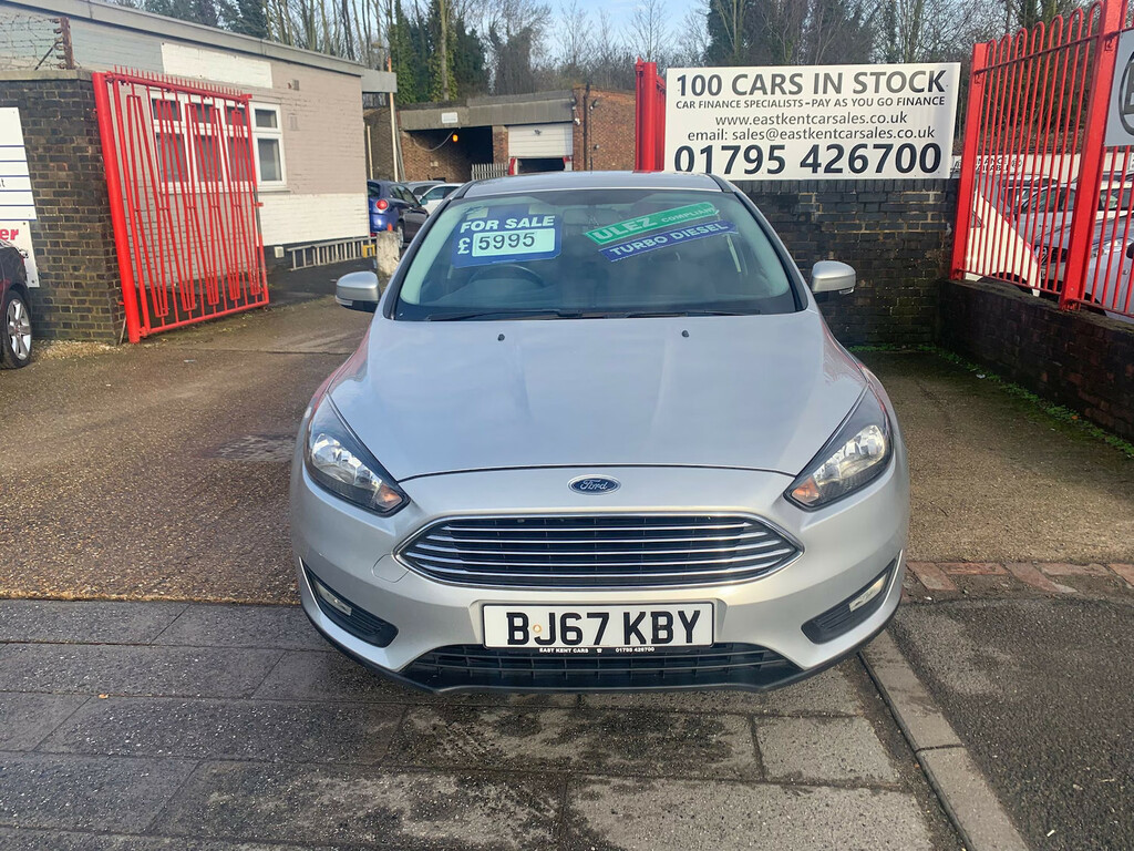 Ford Focus 1.5 Tdci Zetec Edition Hatchback BJ67KBY Silver #2