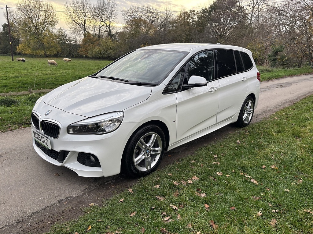 BMW 2 Series Gran Tourer 218I M Sport Gran Tourer U556305 White #3