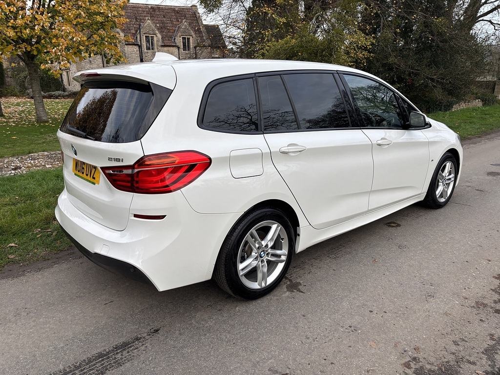BMW 2 Series Gran Tourer 218I M Sport Gran Tourer U556305 White #6