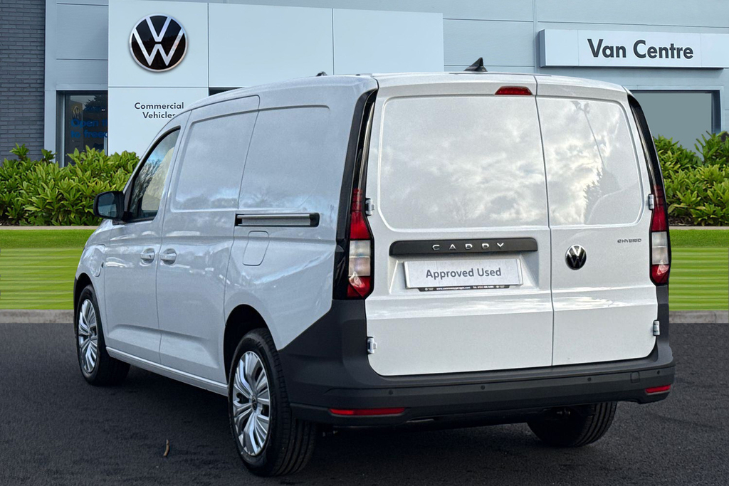 Volkswagen Caddy C20 Cargo Commerce Pro Swb 150 Ps 1.5 Tsi Ehybrid DE26LVR White #2