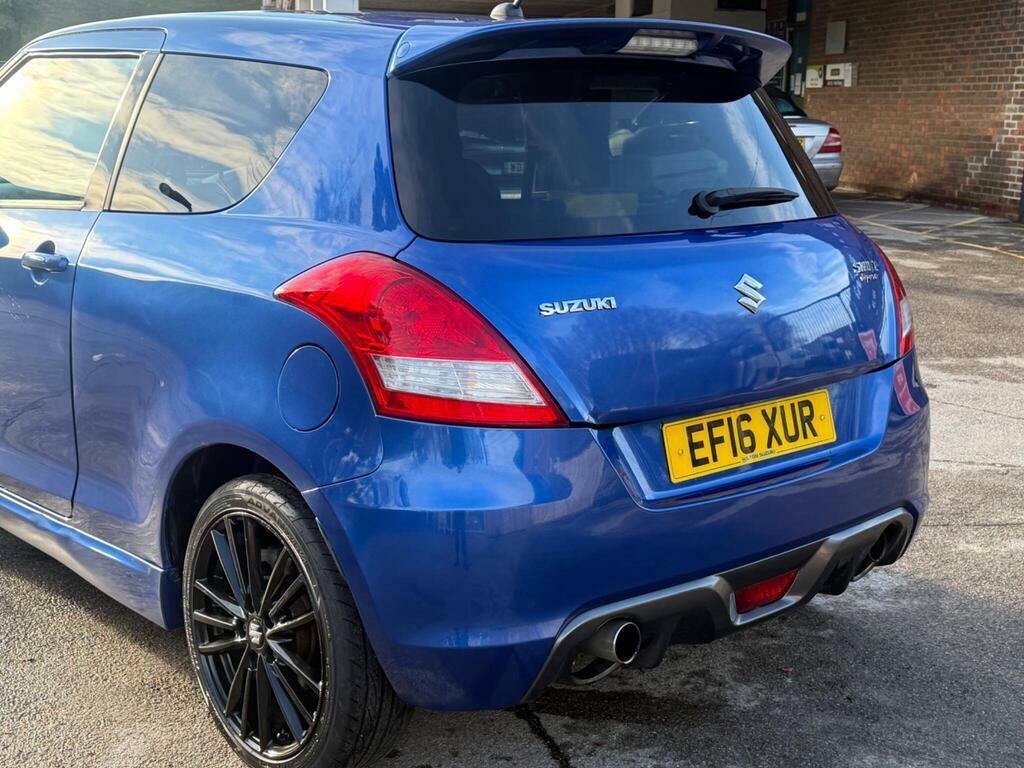 Suzuki Swift 1.6 Sport Euro 6 Blue #3