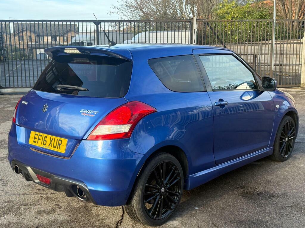 Suzuki Swift 1.6 Sport Euro 6 Blue #6