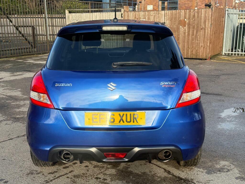 Suzuki Swift 1.6 Sport Euro 6 Blue #4