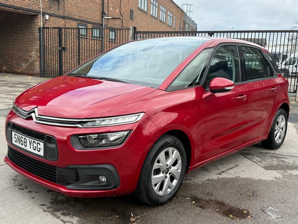Citroen C4 SpaceTourer 1.2 Puretech Touch Edition Euro 6 S S Red #6