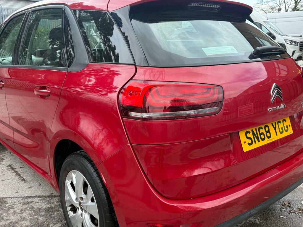 Citroen C4 SpaceTourer 1.2 Puretech Touch Edition Euro 6 S S Red #5