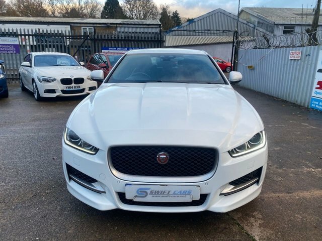 Jaguar XE Saloon LS67HMU White #3