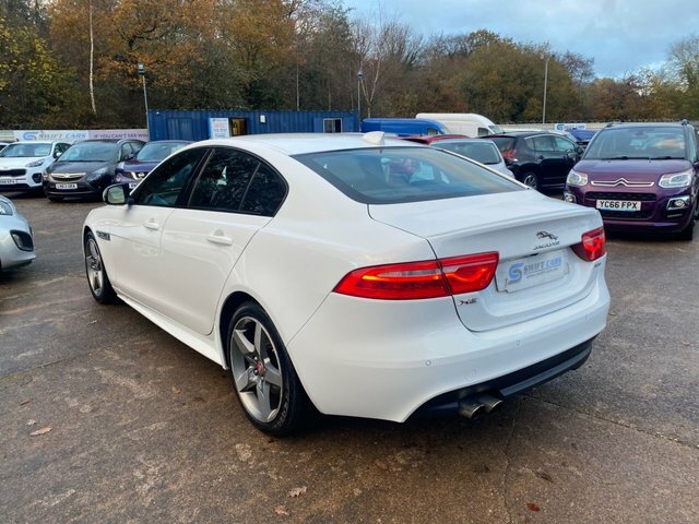 Jaguar XE Saloon LS67HMU White #6