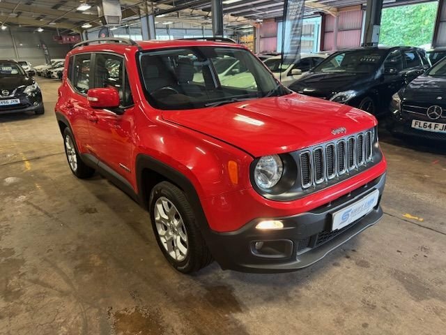 Jeep Renegade Suv Red