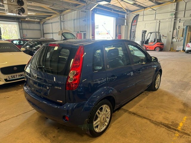 Ford Fiesta Hatchback FJ08YVD Blue #6