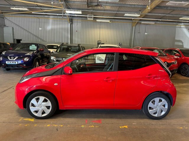 Toyota Aygo Hatchback SB65MJJ Red #3