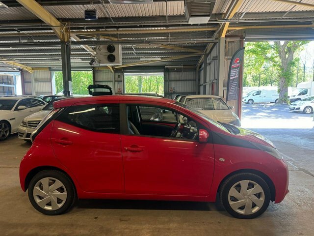 Toyota Aygo Hatchback SB65MJJ Red #6