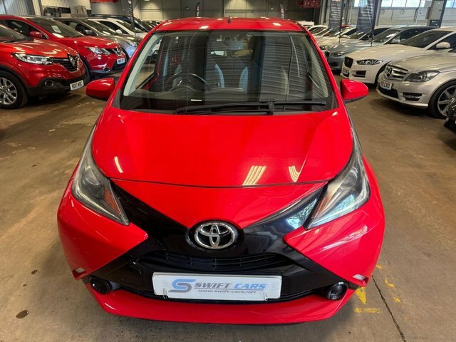 Toyota Aygo Hatchback SB65MJJ Red #2