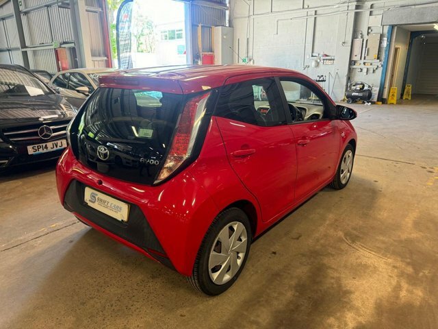 Toyota Aygo Hatchback SB65MJJ Red #5