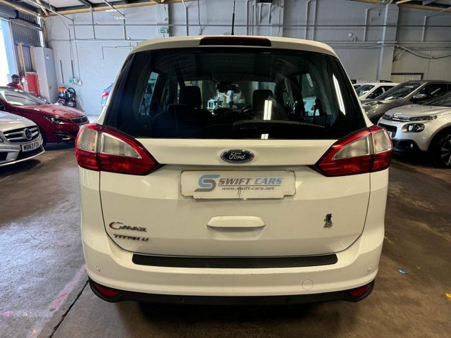 Ford Grand C-Max Grand C-max Titanium Tdci 115 SC14PFK White #5
