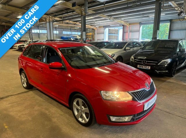 Skoda Rapid Spaceback Hatchback Red