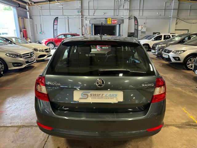 Skoda Rapid Spaceback Hatchback Grey #5