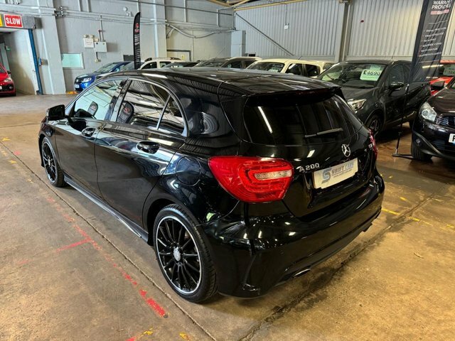 Mercedes-Benz A Class Hatchback YF65OXJ Black #2