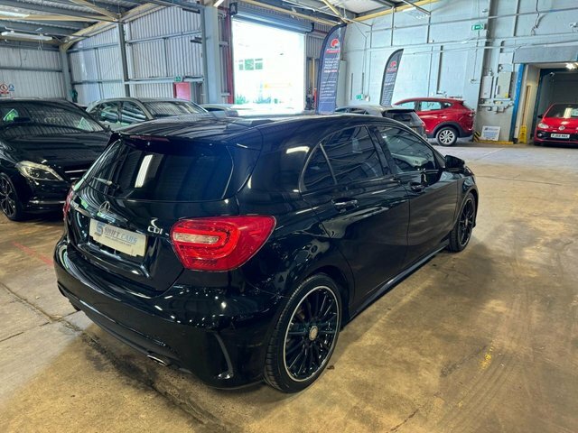 Mercedes-Benz A Class Hatchback YF65OXJ Black #3