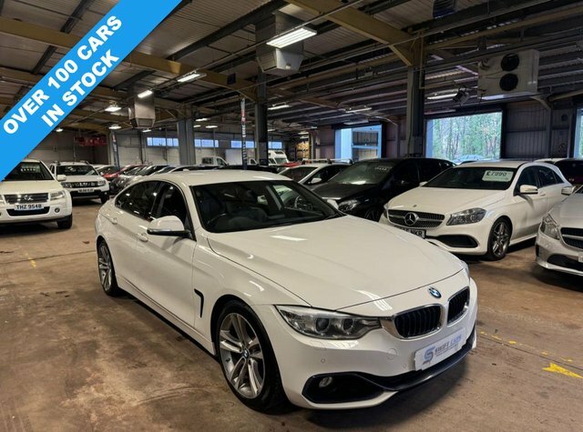 BMW 4 Series Gran Coupe Hatchback White