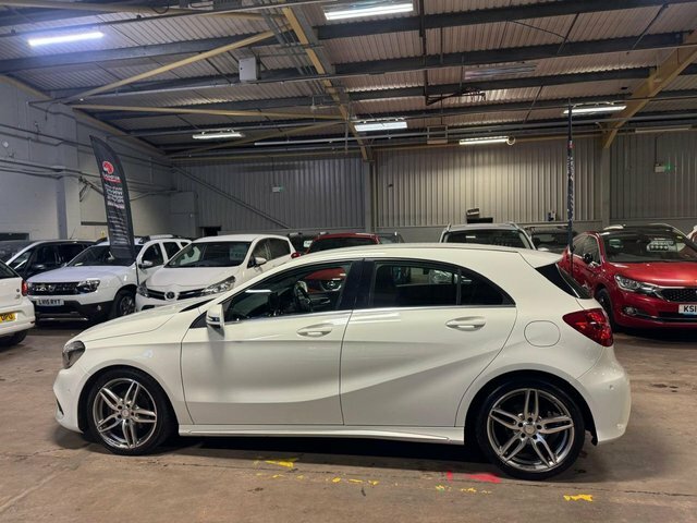 Mercedes-Benz A Class Hatchback YK65XHH White #4