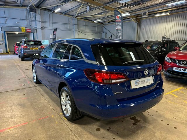 Vauxhall Astra Estate VU68CDK Blue #4
