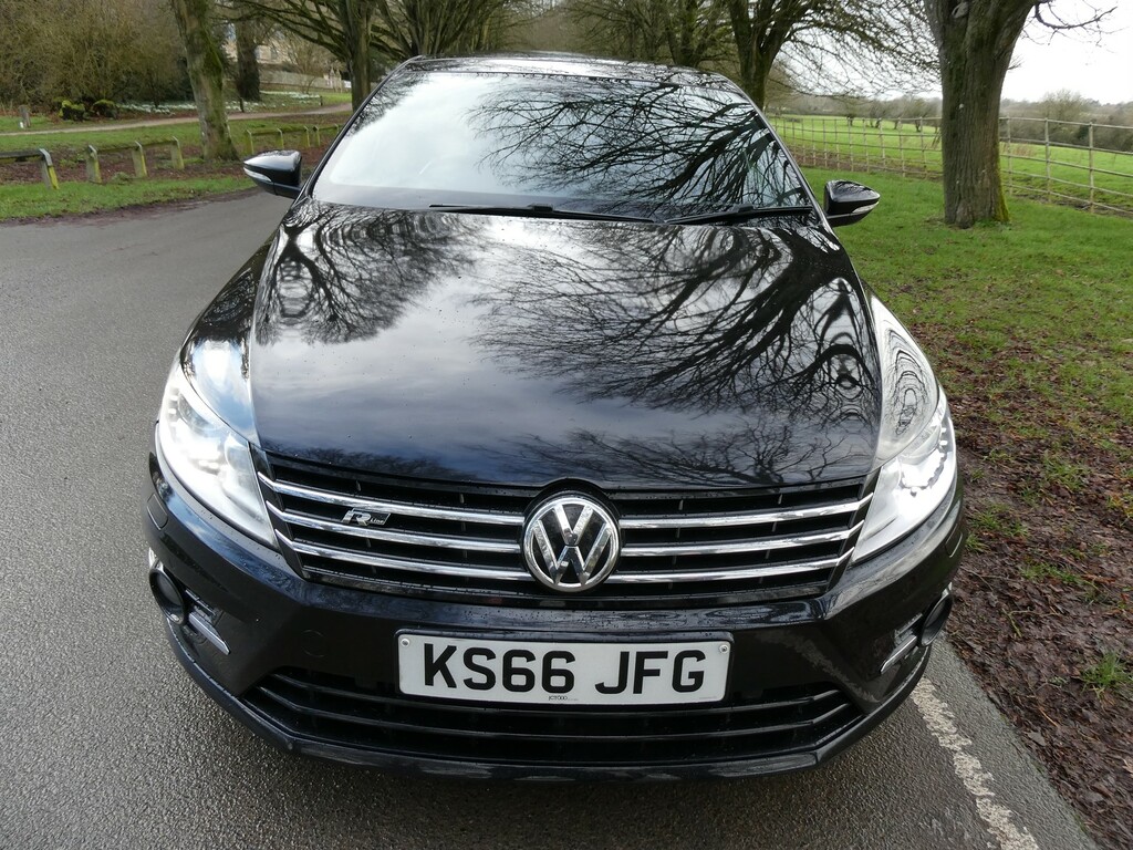 Volkswagen CC 2.0 Tdi Bluemotion Tech R-line Black Edition Saloo Black #2