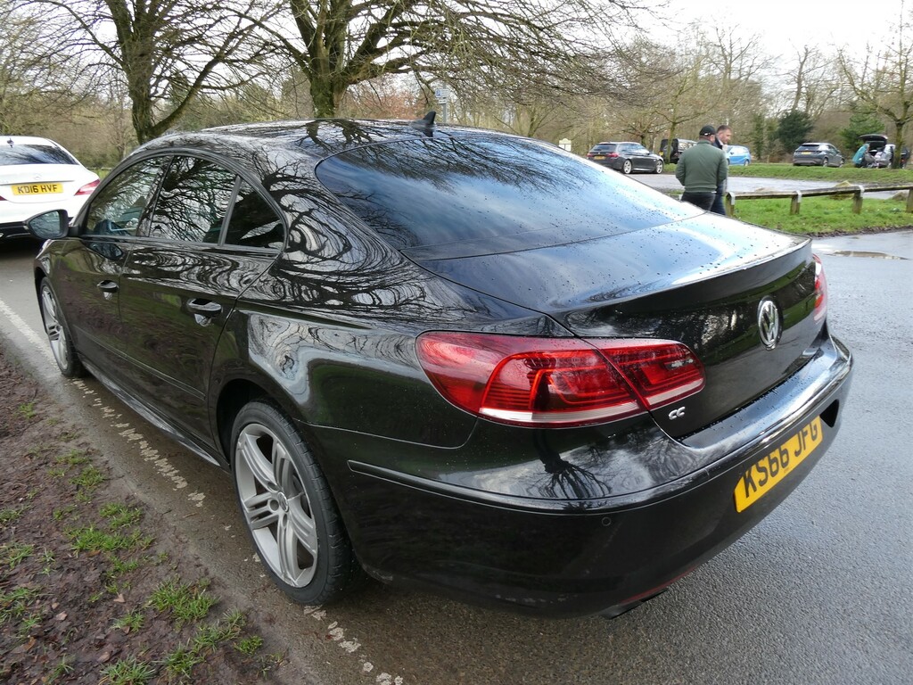 Volkswagen CC 2.0 Tdi Bluemotion Tech R-line Black Edition Saloo Black #5