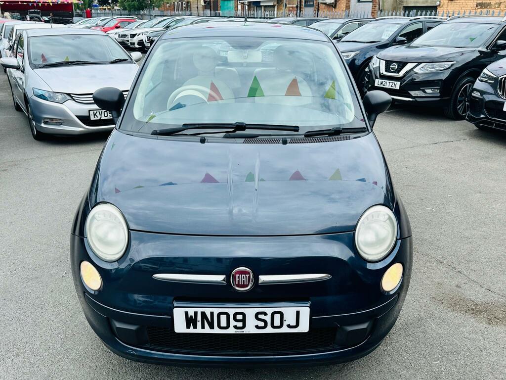 Fiat 500 1.4 Pop Euro 4 WN09SOJ Blue #5