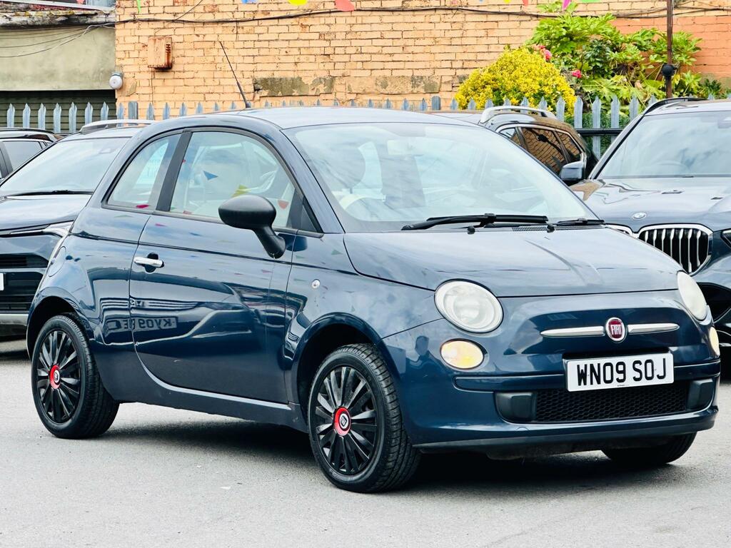 Fiat 500 1.4 Pop Euro 4 WN09SOJ Blue #6