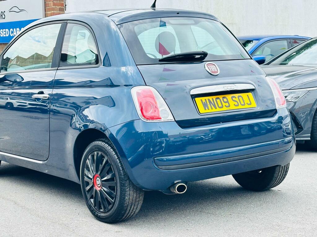 Fiat 500 1.4 Pop Euro 4 WN09SOJ Blue #4