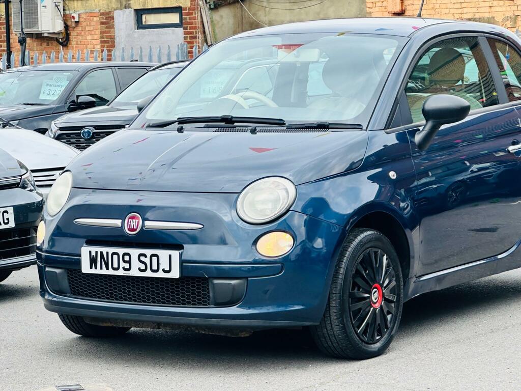 Fiat 500 1.4 Pop Euro 4 WN09SOJ Blue #3