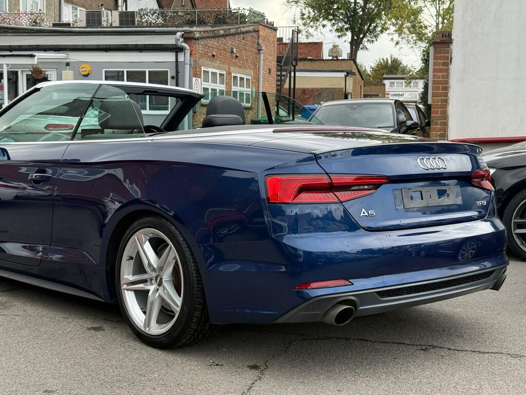 Audi A5 2.0 Tfsi S Line Euro 6 Ss PF17YMY Blue #6