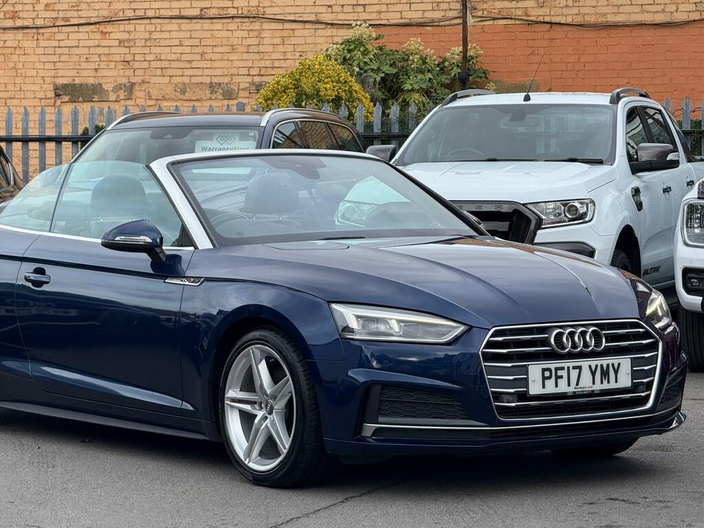 Audi A5 2.0 Tfsi S Line Euro 6 Ss PF17YMY Blue #4