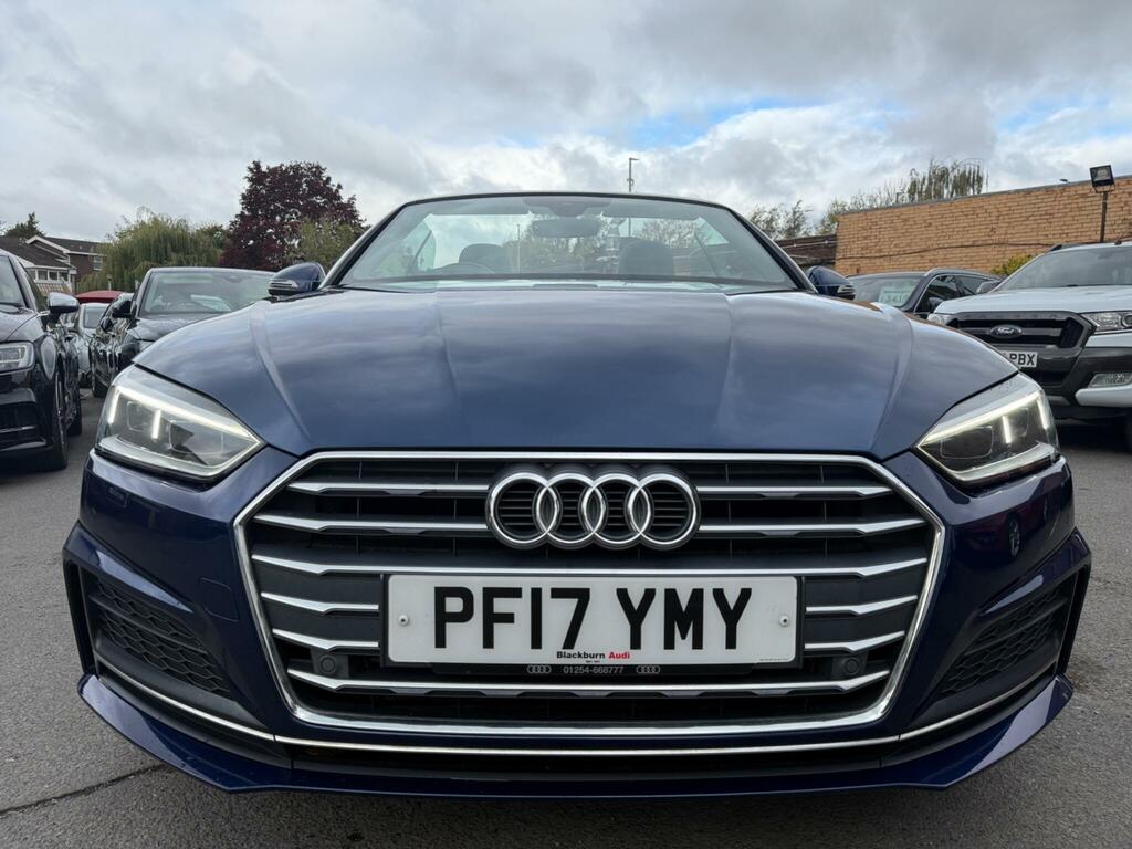 Audi A5 2.0 Tfsi S Line Euro 6 Ss PF17YMY Blue #3