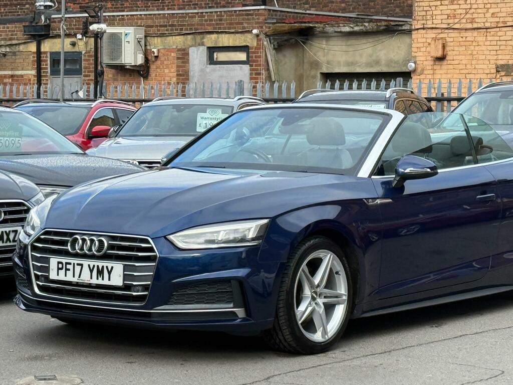 Audi A5 2.0 Tfsi S Line Euro 6 Ss PF17YMY Blue #5