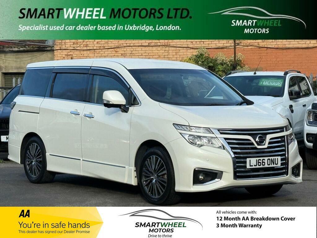 Nissan Elgrand Elgrand Highway Star S 4Wd Euro 6 White