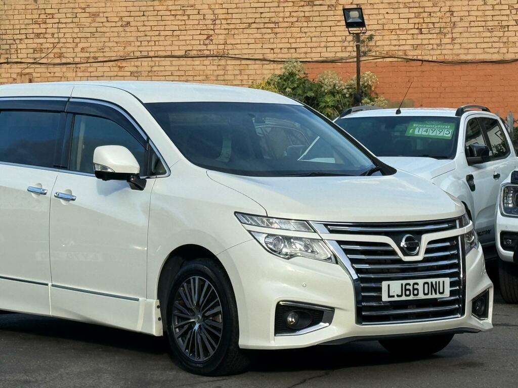 Nissan Elgrand Elgrand Highway Star S 4Wd Euro 6 White #5