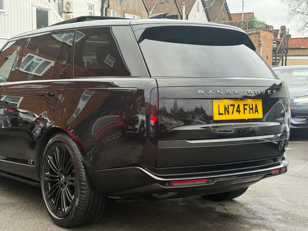 Land Rover Range Rover 3.0 P400 Mhev 4Wd Euro 6 Ss LN74FHA Black #5