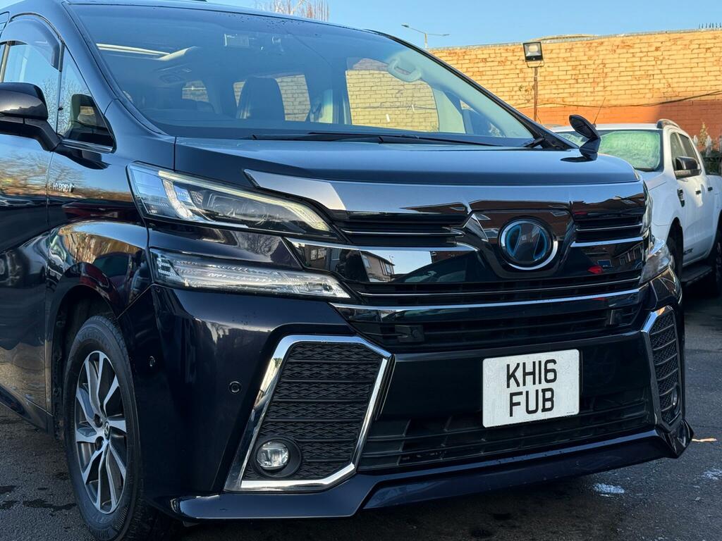 Toyota Vellfire Exclusive Lounge Hybrid Black