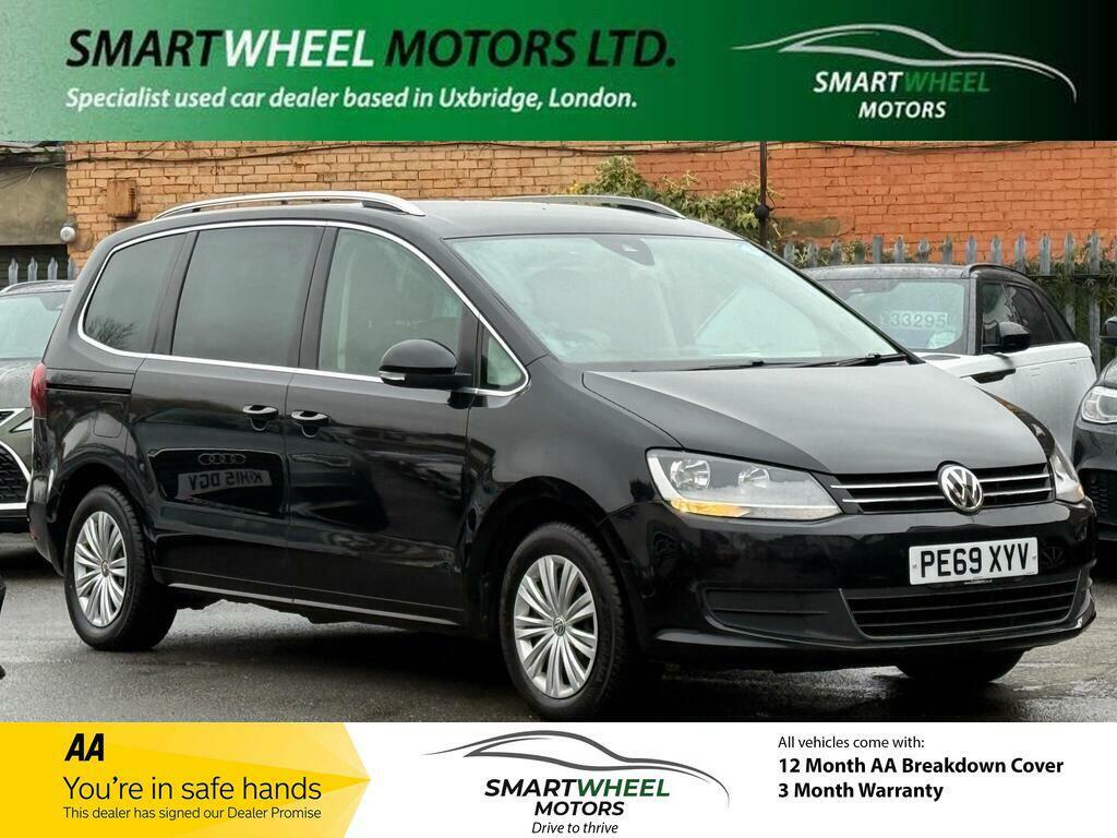 Volkswagen Sharan 2.0 Tdi Se Nav Dsg Euro 6 Ss Black