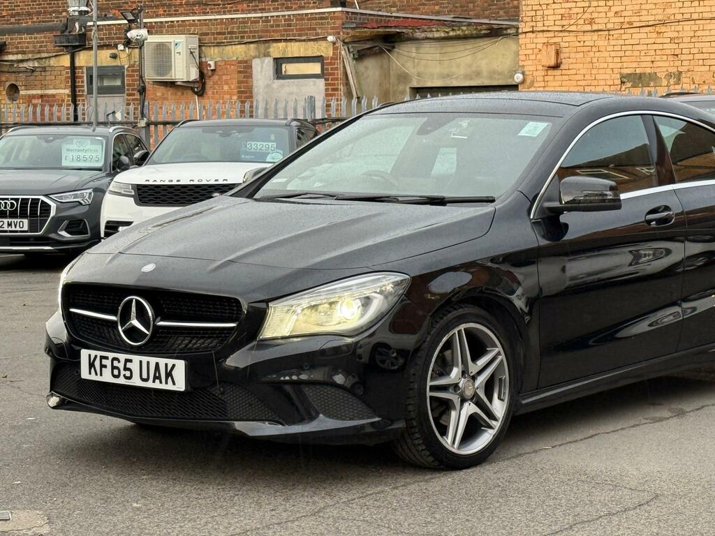 Mercedes-Benz CLA Class 1.6 Cla200 Amg Line Night Edition Plus Shooting KF65UAK Black #3