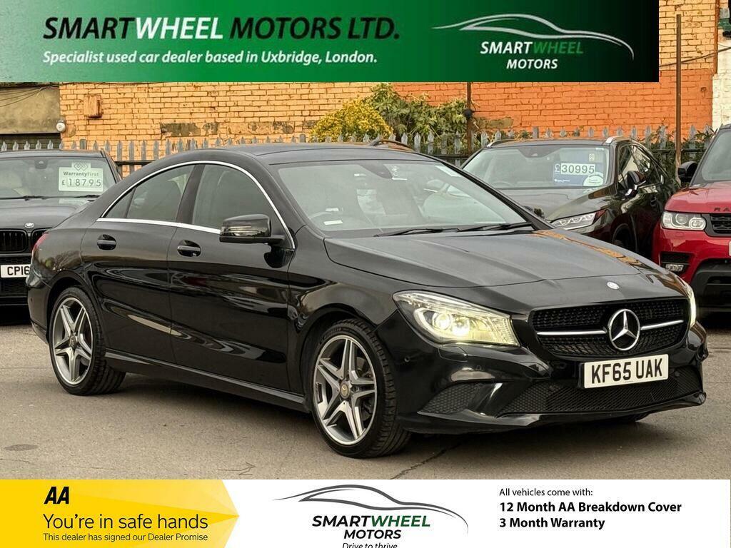 Mercedes-Benz CLA Class 1.6 Cla200 Amg Line Night Edition Plus Shooting KF65UAK Black