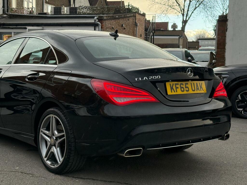 Mercedes-Benz CLA Class 1.6 Cla200 Amg Line Night Edition Plus Shooting KF65UAK Black #4